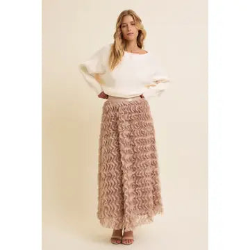 "The Cascade" Maxi Skirt