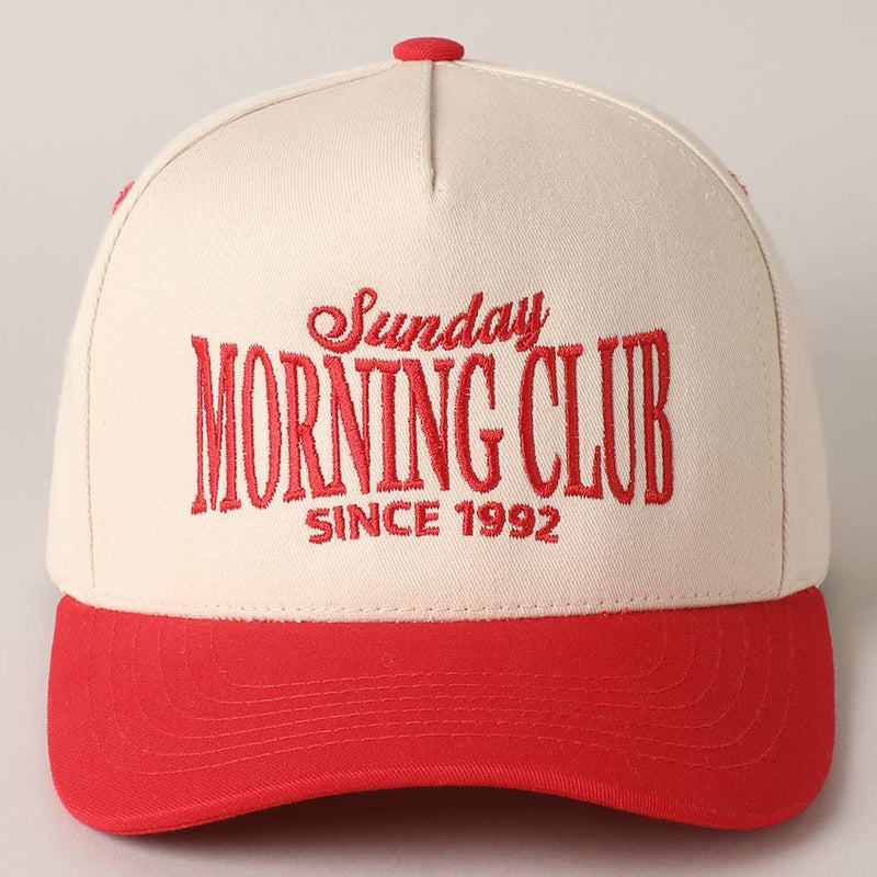 Sunday Morning Club Two-Tone Trucker Hat