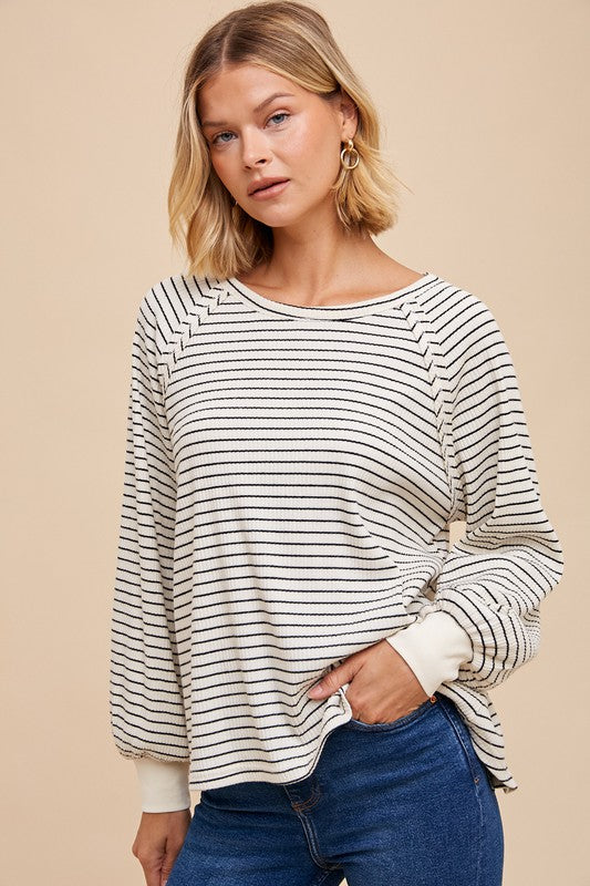 "Now & Always" Striped Top *New Colors*