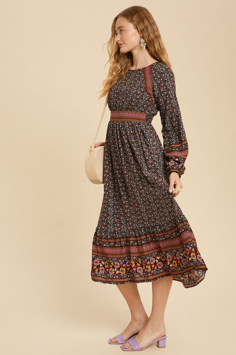 "Autumn Market" Maxi Dress
