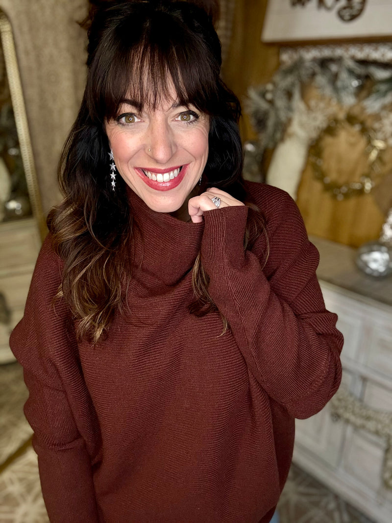 Be With Me Dolman Sweater Top