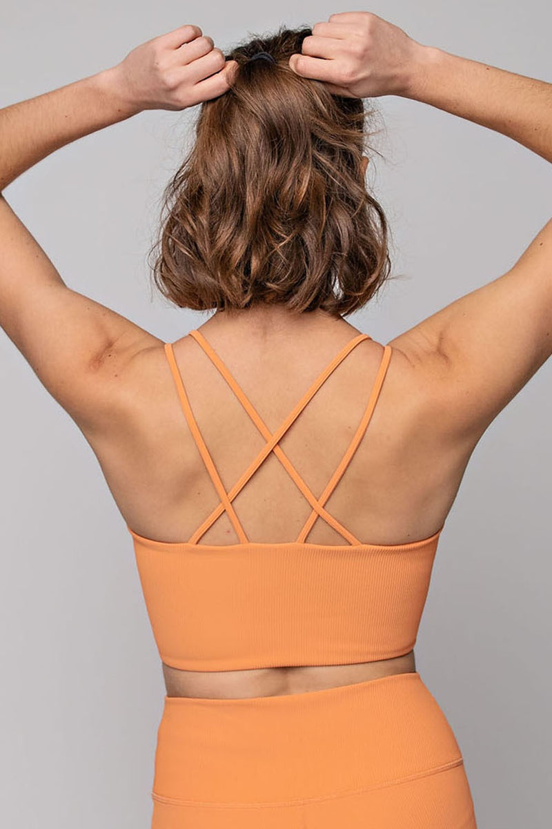 "Morning Run" Sports Bra *Sherbert*