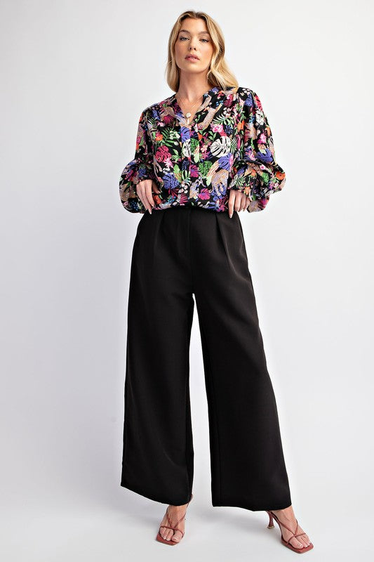 "Fashion Forward" Wide Leg Trousers