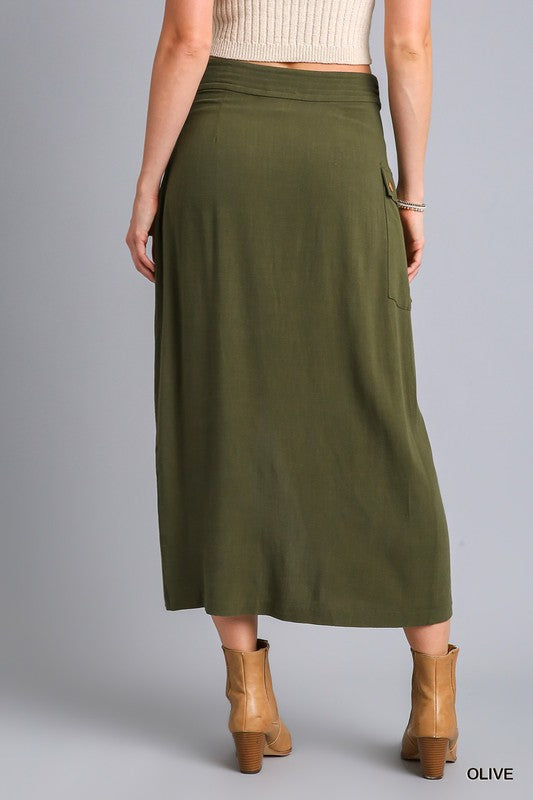 "Operation Awesome" Cargo Wrap Skirt *New Color*