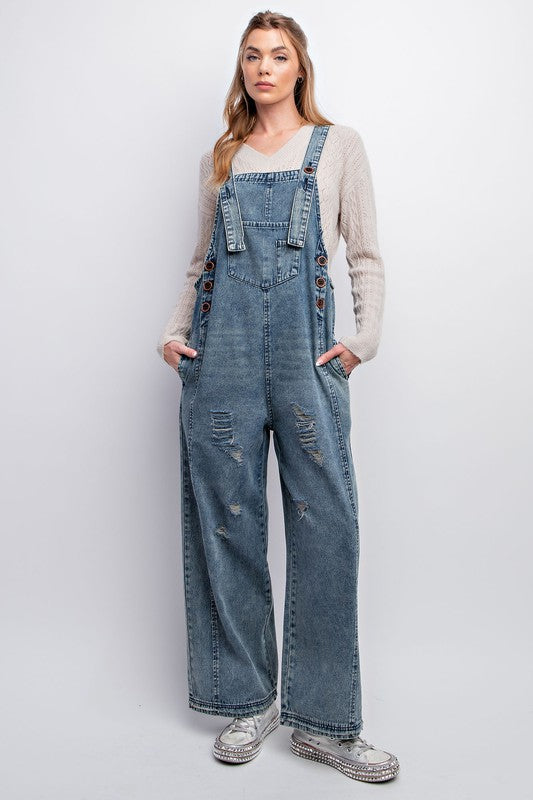 "Take Me to the Street" Overalls *New Color*