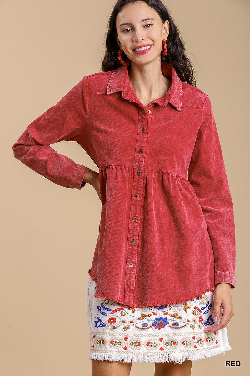 "Seeing Color" Tunic Top *Red*