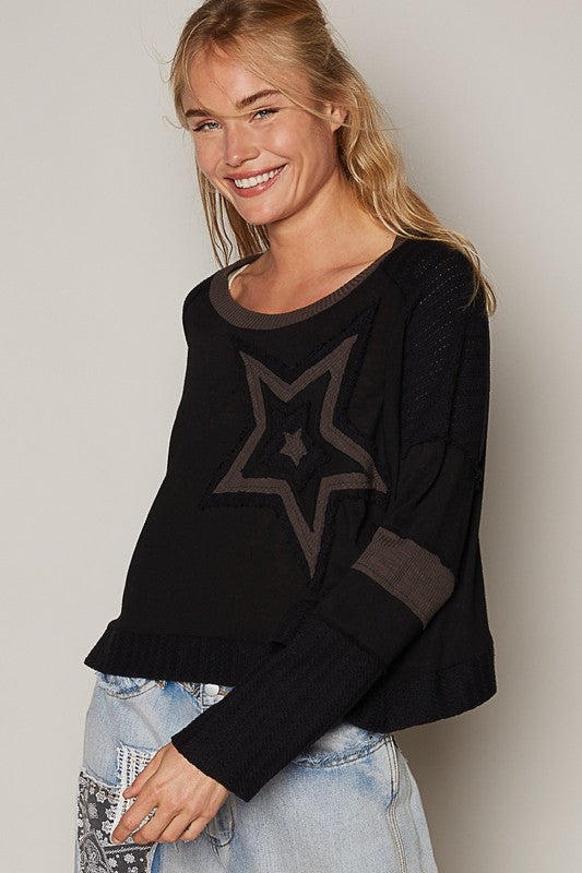 "Star Power" Long Sleeve Top