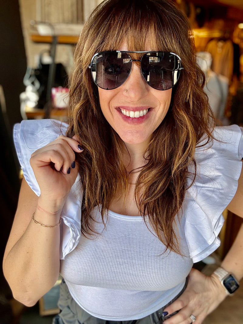 The Alex Unisex Aviator Sunglasses *PREORDER*