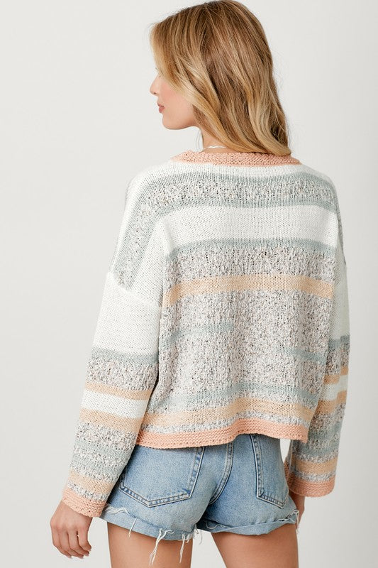 "Peachy Keen" Sweater