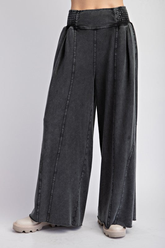 "New Friends" Wide Leg Pants