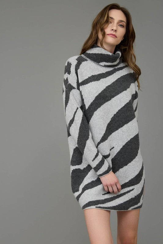 "Wild Thing" Turtleneck Dress