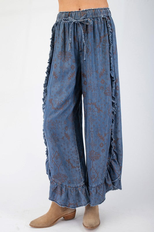 "Full of Dreams" Chambray Pants