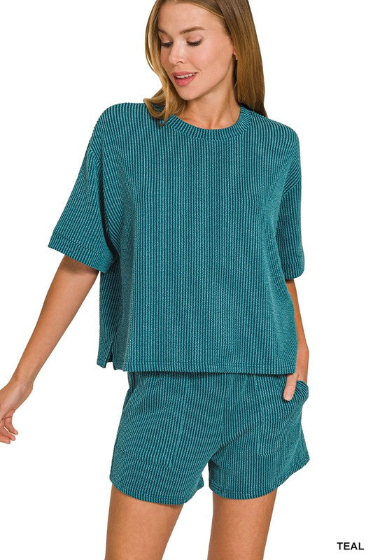 DOORBUSTER! Sold as a SET!! (Top/Shorts)