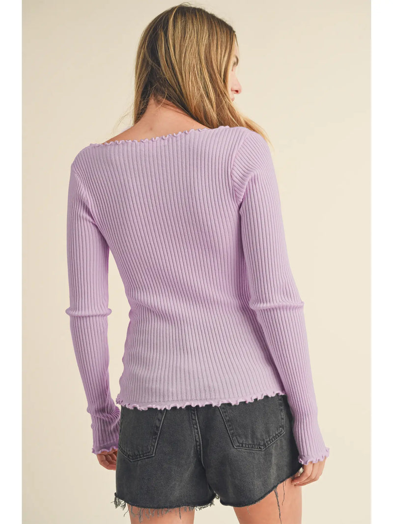 "The Adalie" Knit Sweater Top