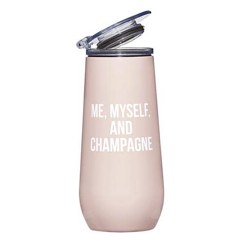 Champagne Tumbler - Me, Myself, and Champagne