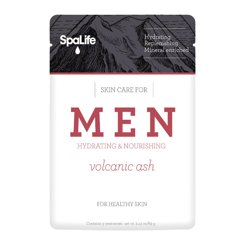 Men's Volcanic Ash Hydrating Facial Masks