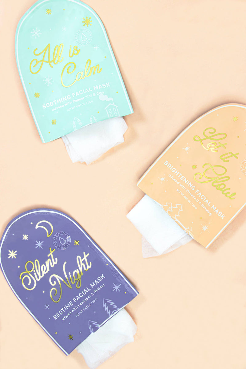 Holiday Winter Wonderland Facial Masks