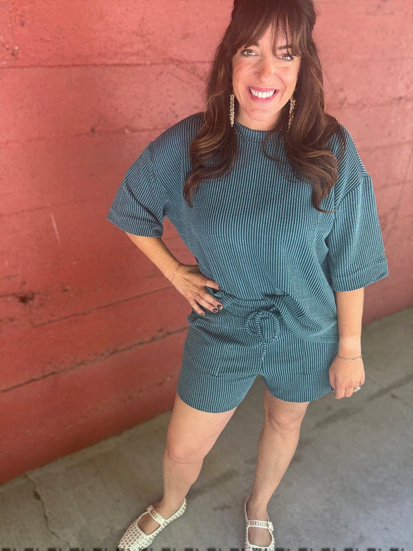 DOORBUSTER! Sold as a SET!! (Top/Shorts)