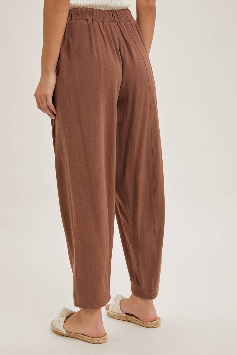 "Desert Sun" Relaxed Barrel Pants