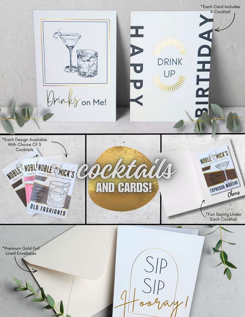 Cocktail and Cards / A Cocktail A Day Card