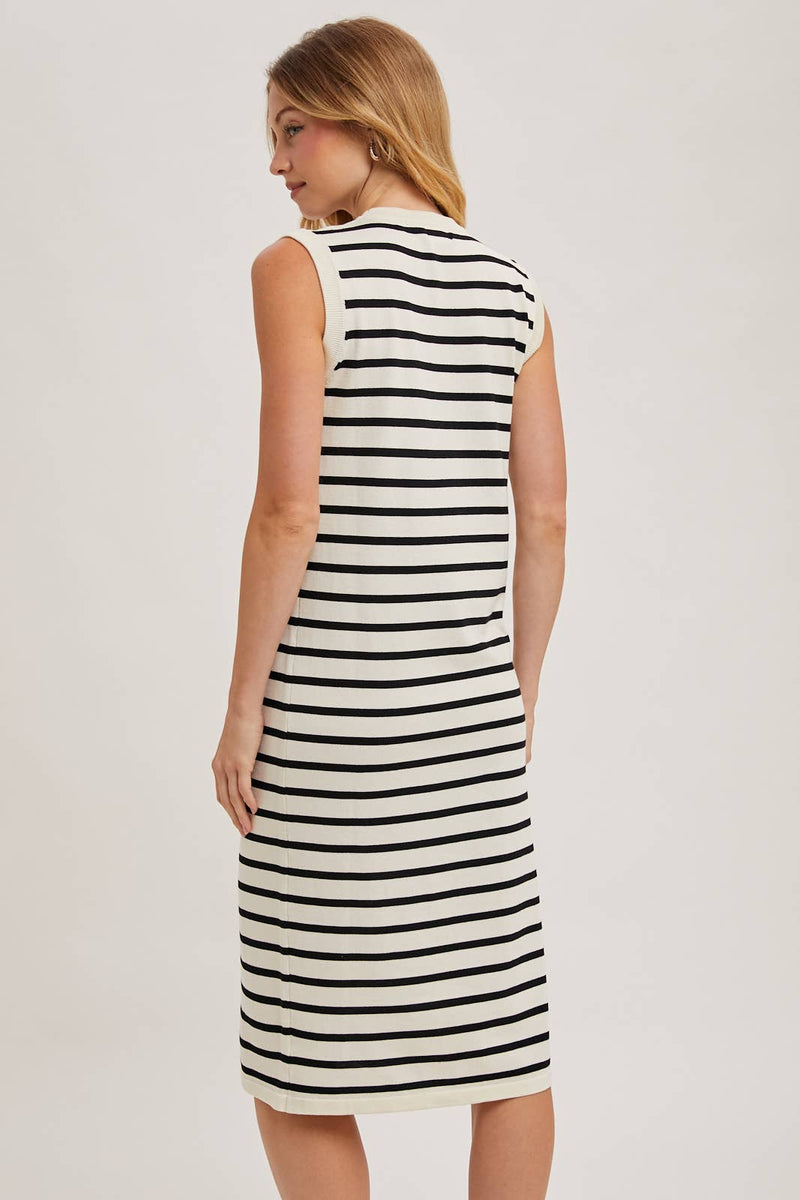 "Night Shift" Midi Dress
