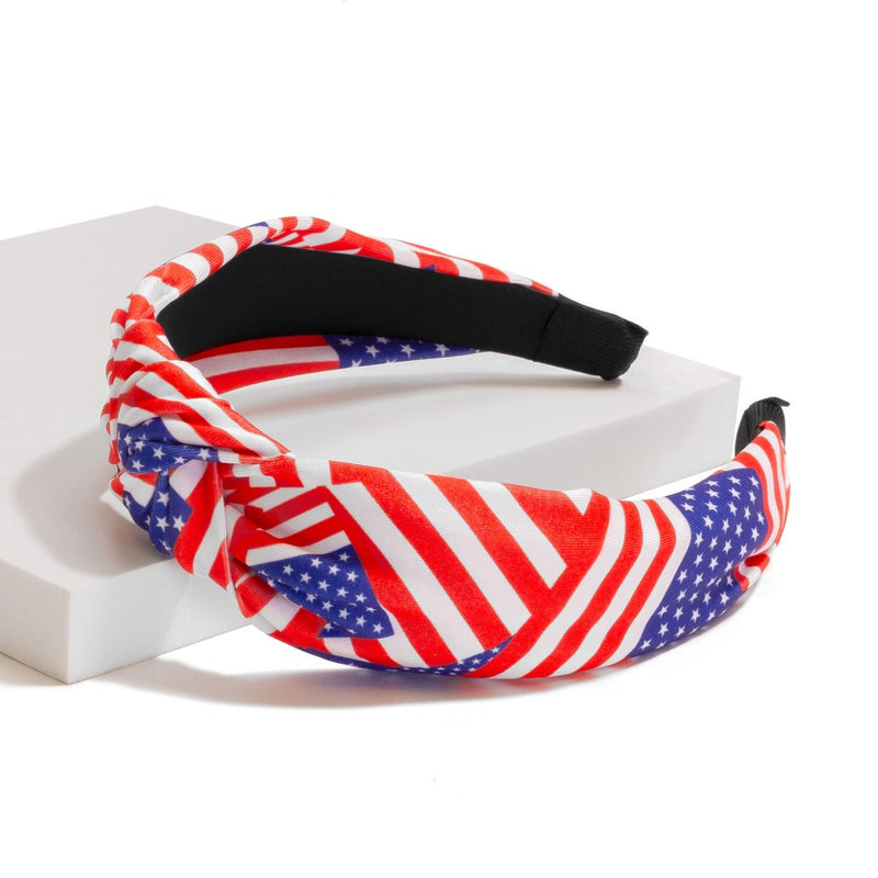 Americana Stars & Stripes Knotted Headband