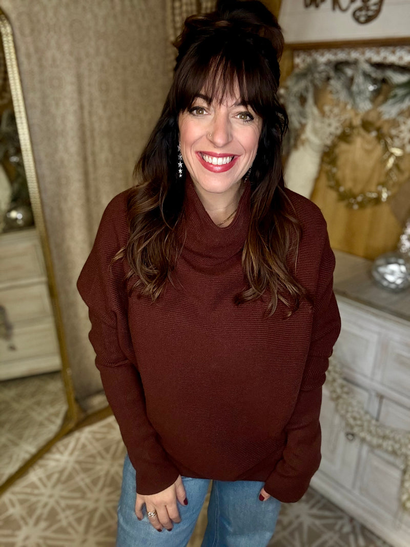 Be With Me Dolman Sweater Top