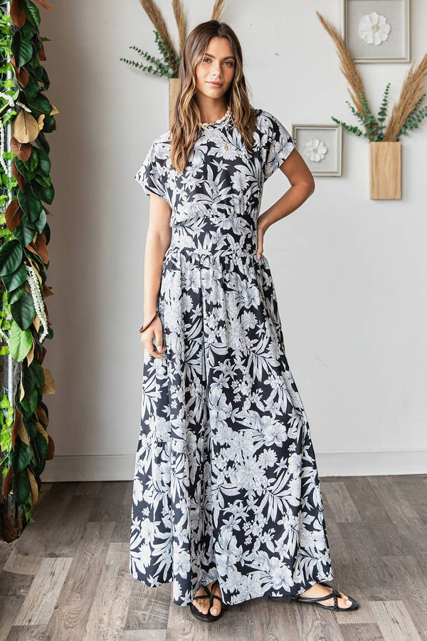 "Tropical Thunder" *MAXI SKIRT*