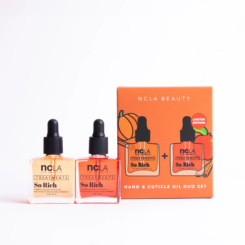 Pumpkin Spice + Apple Cinnamon So Rich Cuticle Oil Duo