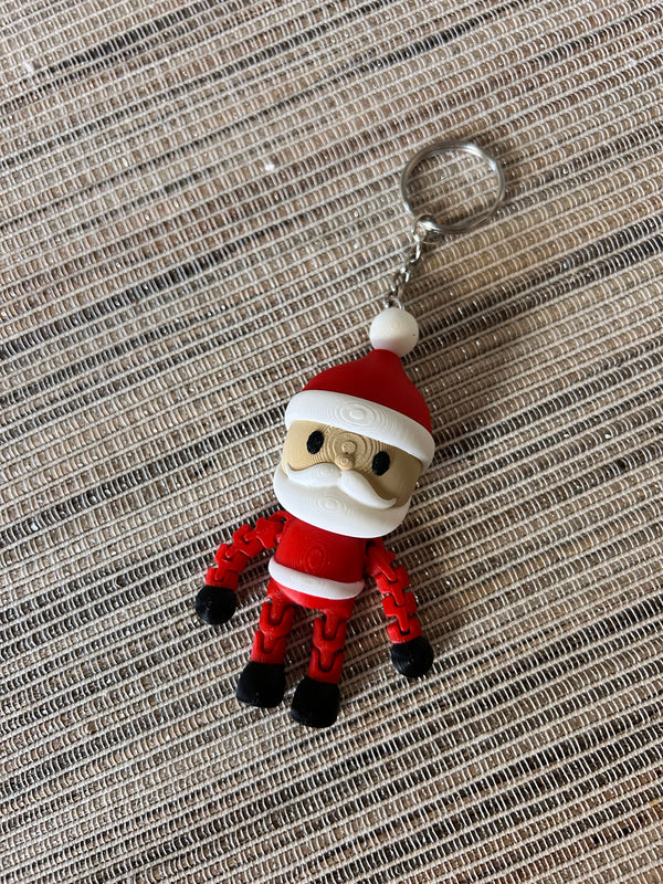 3D Printed Santa Keychain *PREORDER*