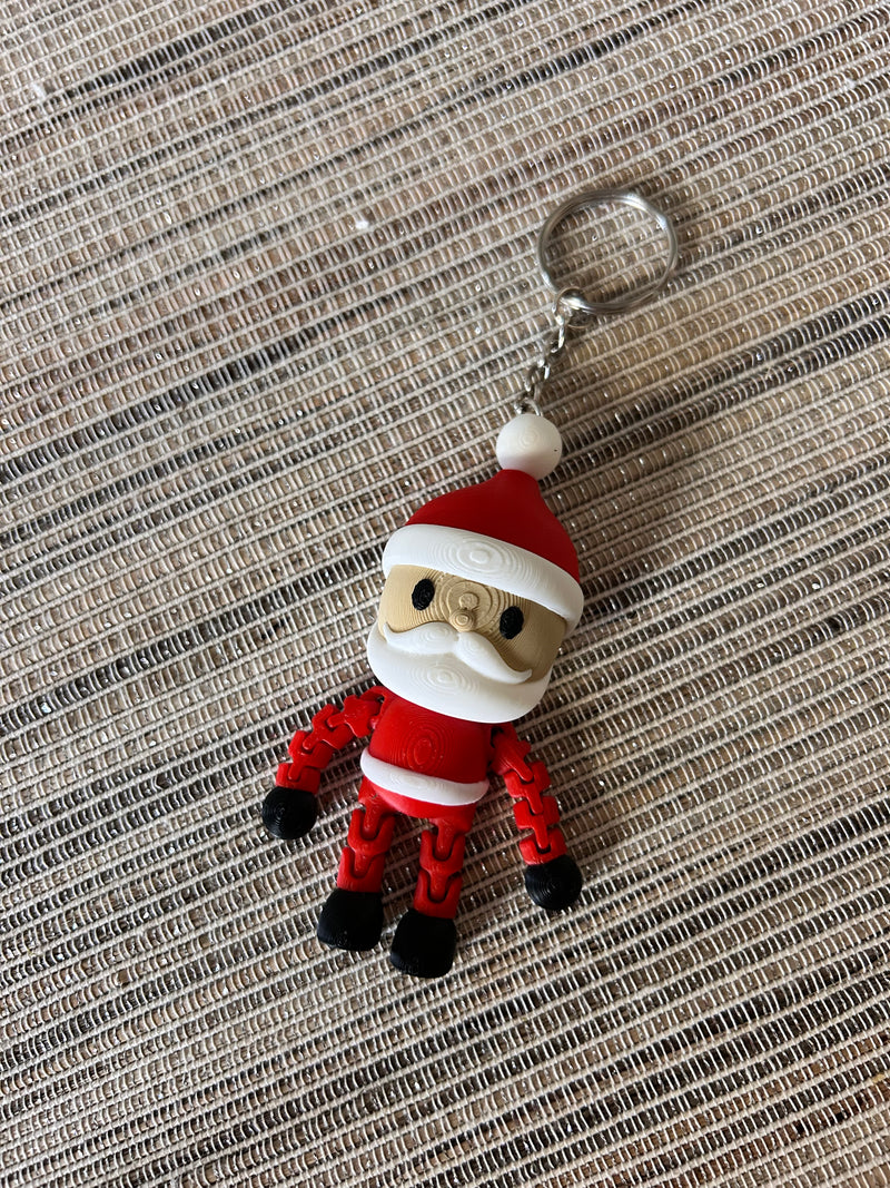 3D Printed Santa Keychain *PREORDER*