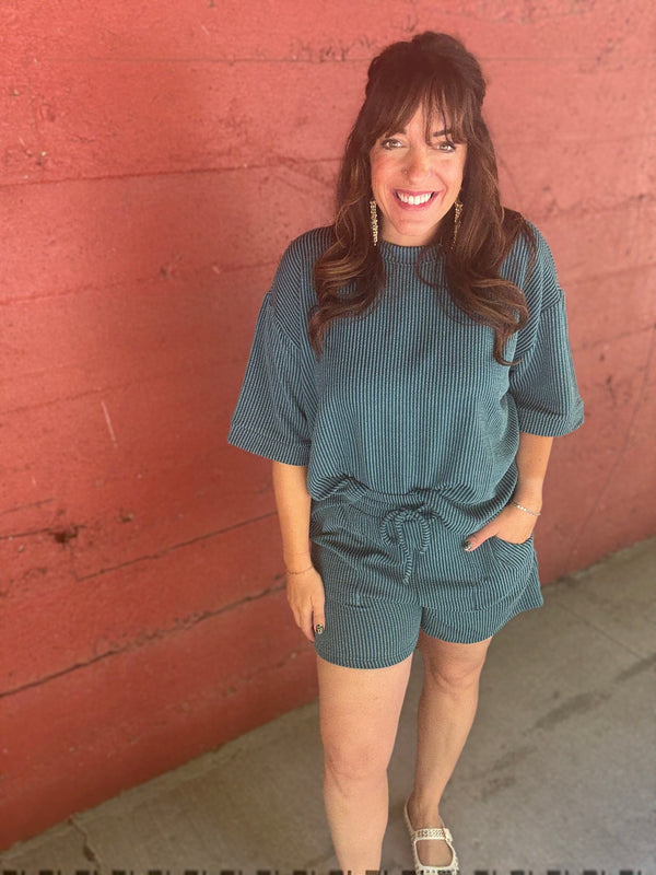 DOORBUSTER! Sold as a SET!! (Top/Shorts)