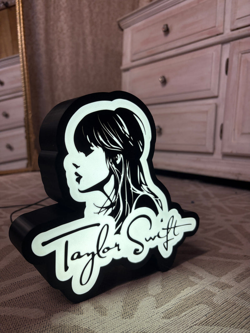 3D Printed Taylor Swift Lightbox *PREORDER*