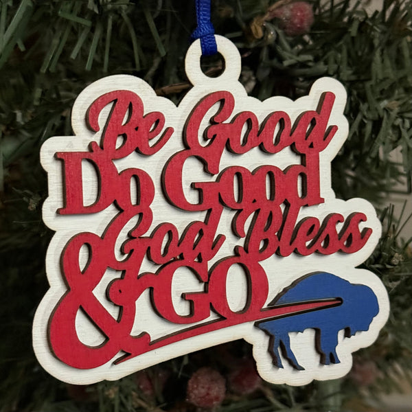 Handmade Buffalo Ornaments