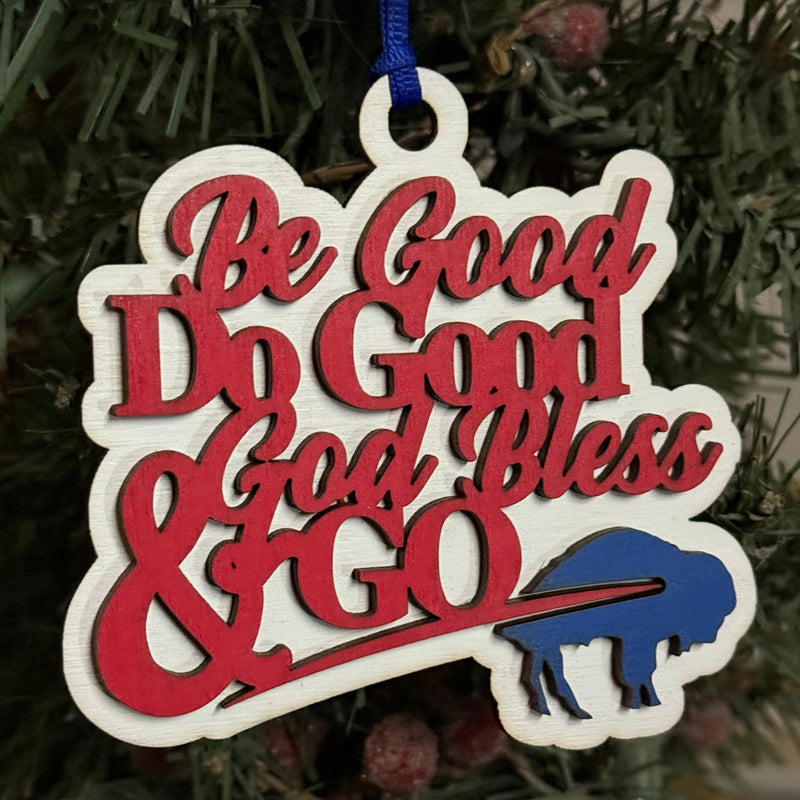 Handmade Buffalo Ornaments