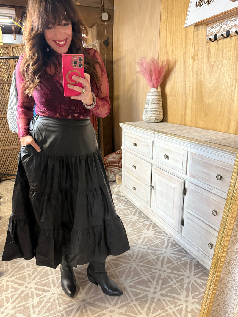 EASEL PREORDER Perfectly Posh Maxi Skirt