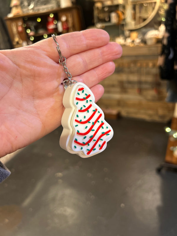 3D Printed Clicker Tree Keychain
