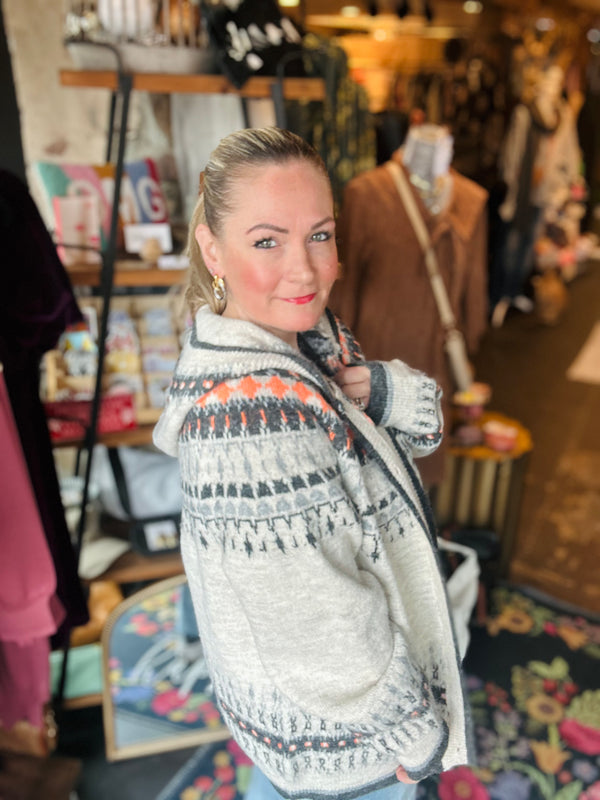 Countryside Gal Hooded Button Cardigan