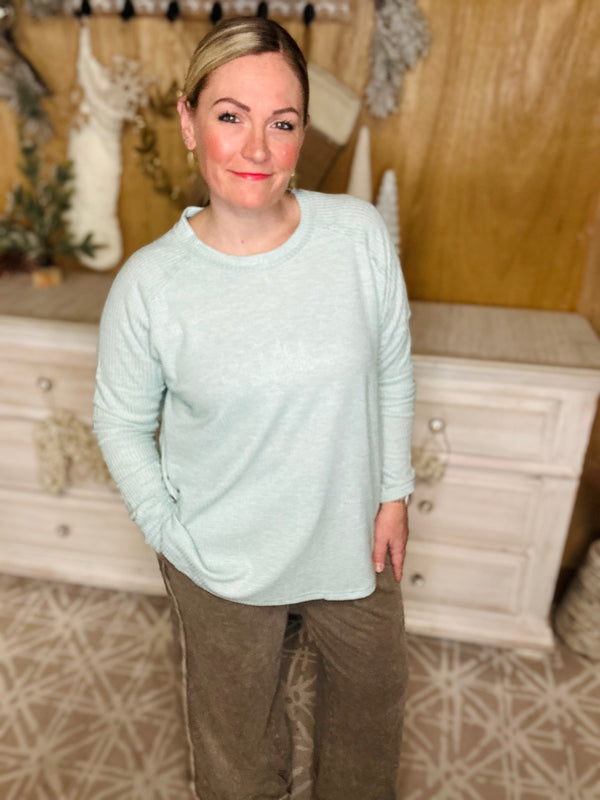 EASEL PREORDER Get At It Long Sleeve Top