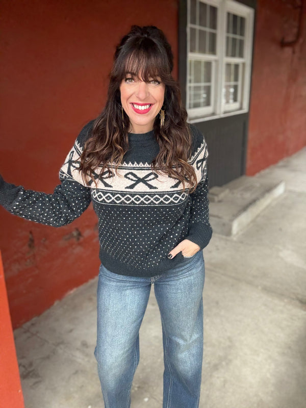 Festive Friend Knit Sweater