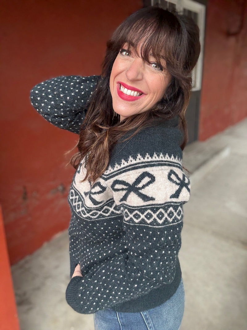 Festive Friend Knit Sweater