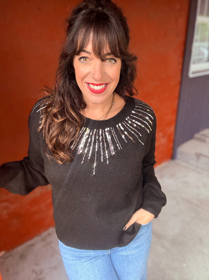 Shine Bright Knit Sweater