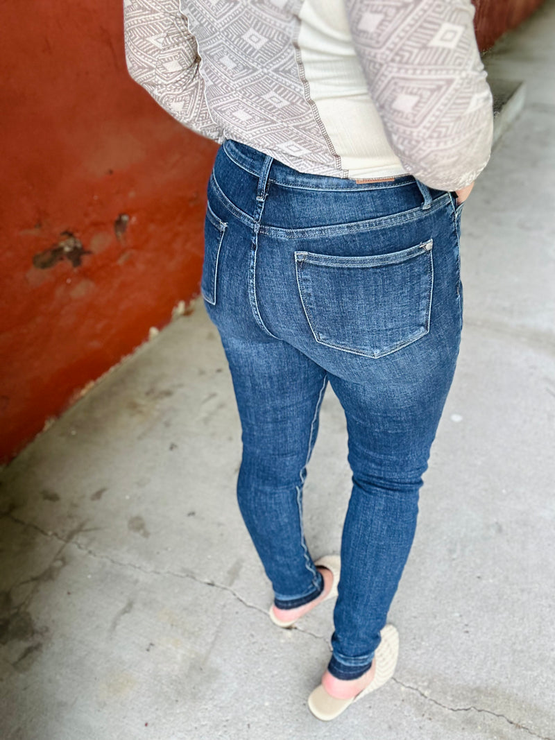 JB High-Waisted Tummy Control Clean Skinny