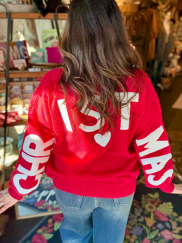 WB PREORDER Merry Christmas Sweater