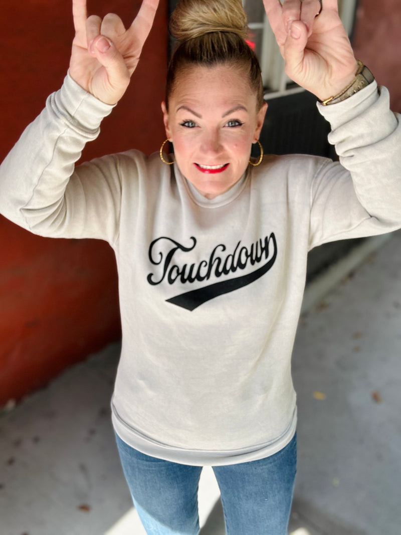 TOUCHDOWN Mineral Graphic Sweatshirt