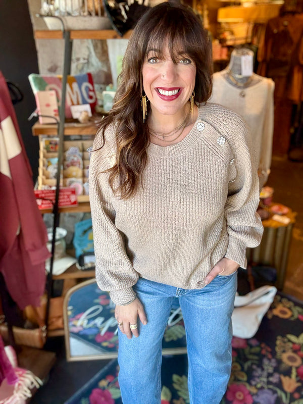 WB PREORDER Pop of Sparkle Sweater