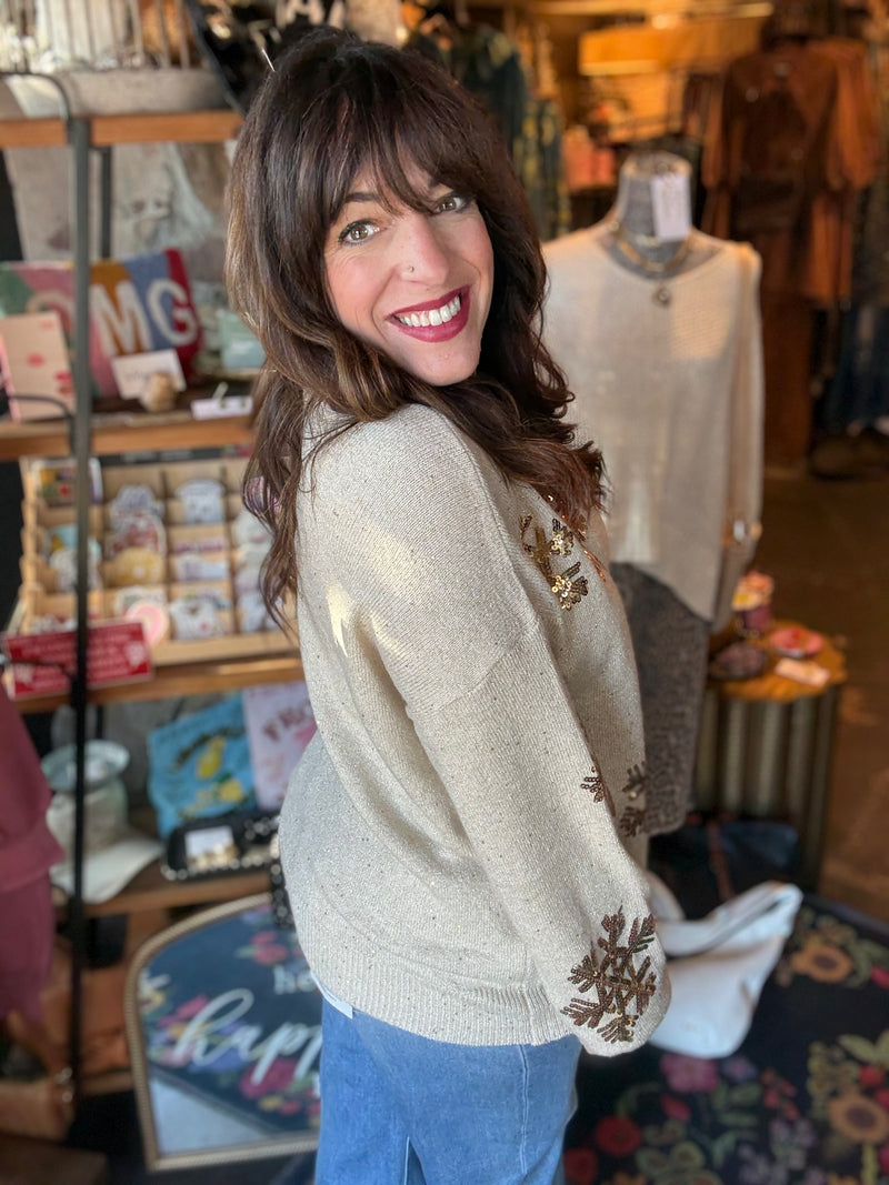 WB PREORDER Pop of Sparkle Sweater