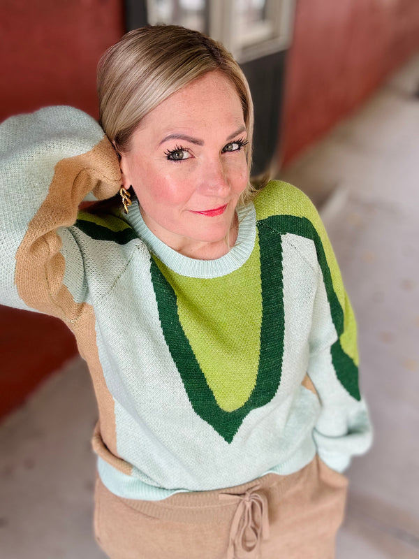 "Green With Envy" Sweater