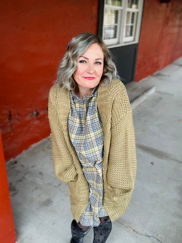 "Light the Way" Chunky Cardi