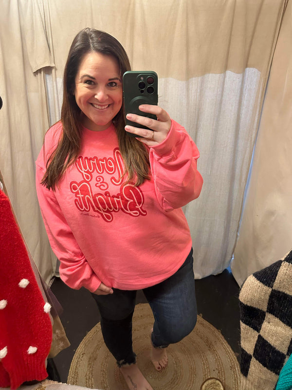 Merry and Bright Tunic Crewneck